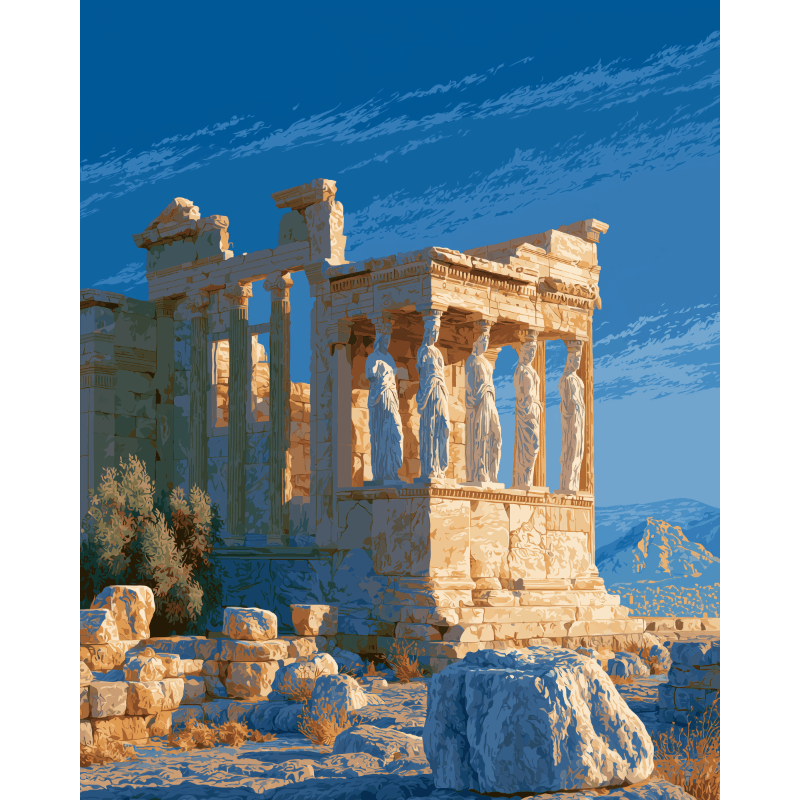 Guardians of Athens | Paint by Numbers