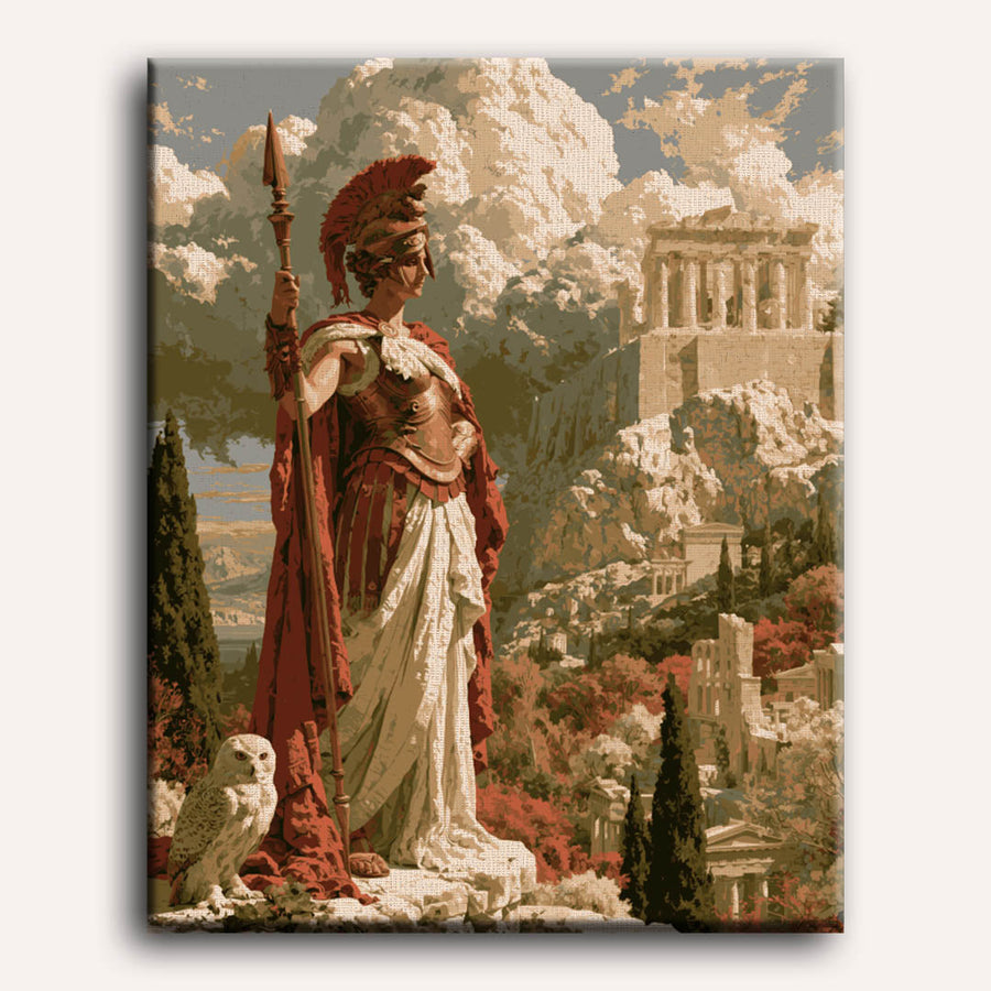 Warrior Athena | Paint by Numbers