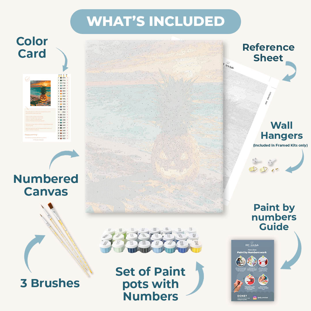 Trick or Tropic | Paint by Numbers