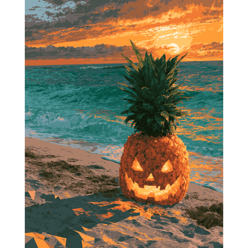 Trick or Tropic | Paint by Numbers
