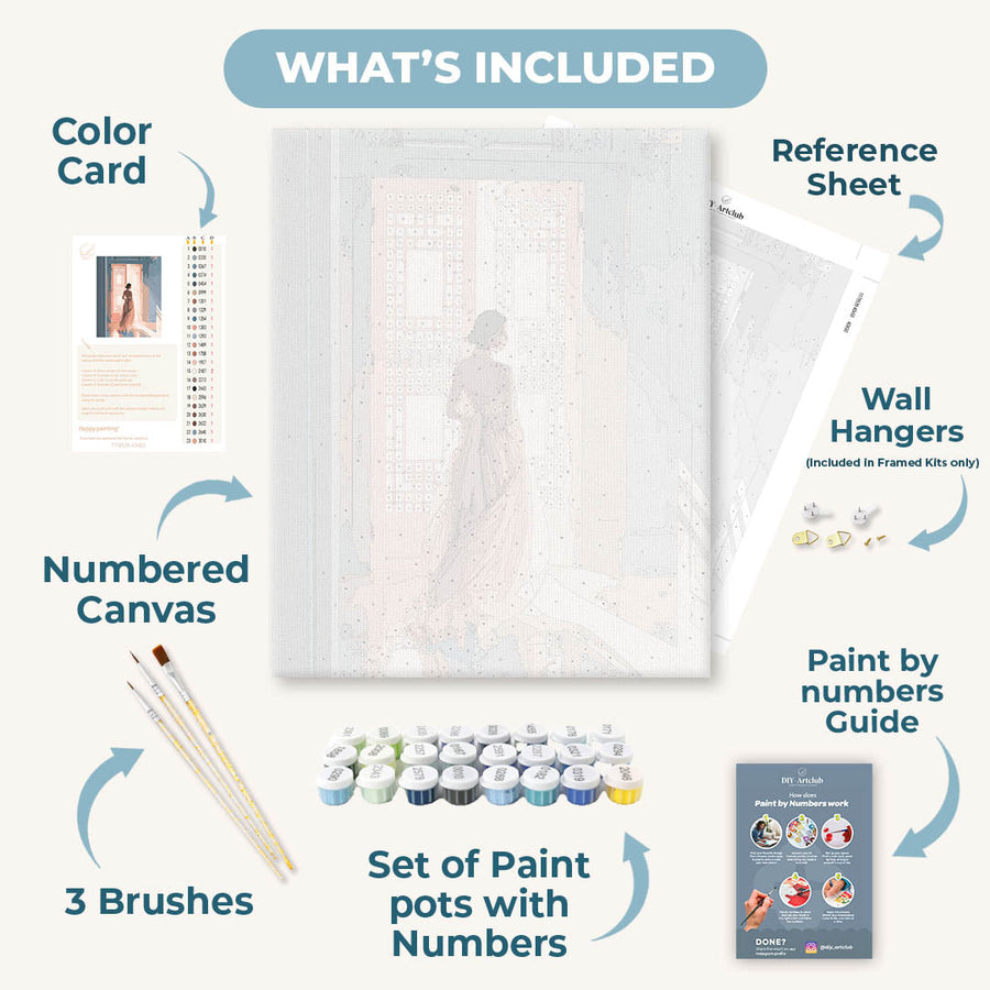 Korean Grace | Paint by Numbers