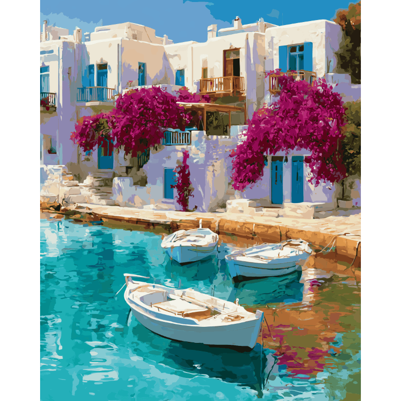 Harbor Serenity | Paint by Numbers