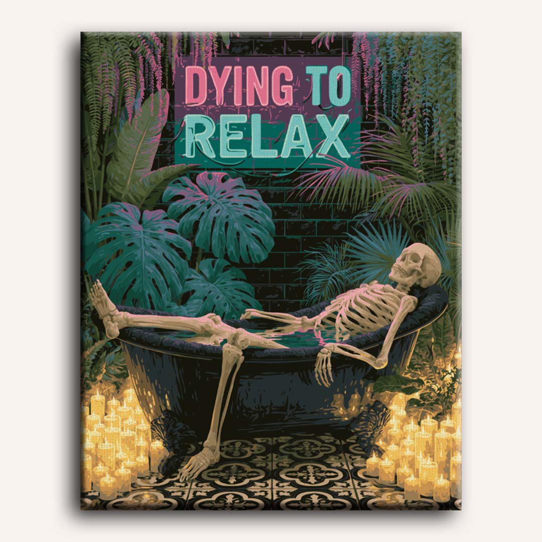 Chillin' to Death | Paint by Numbers