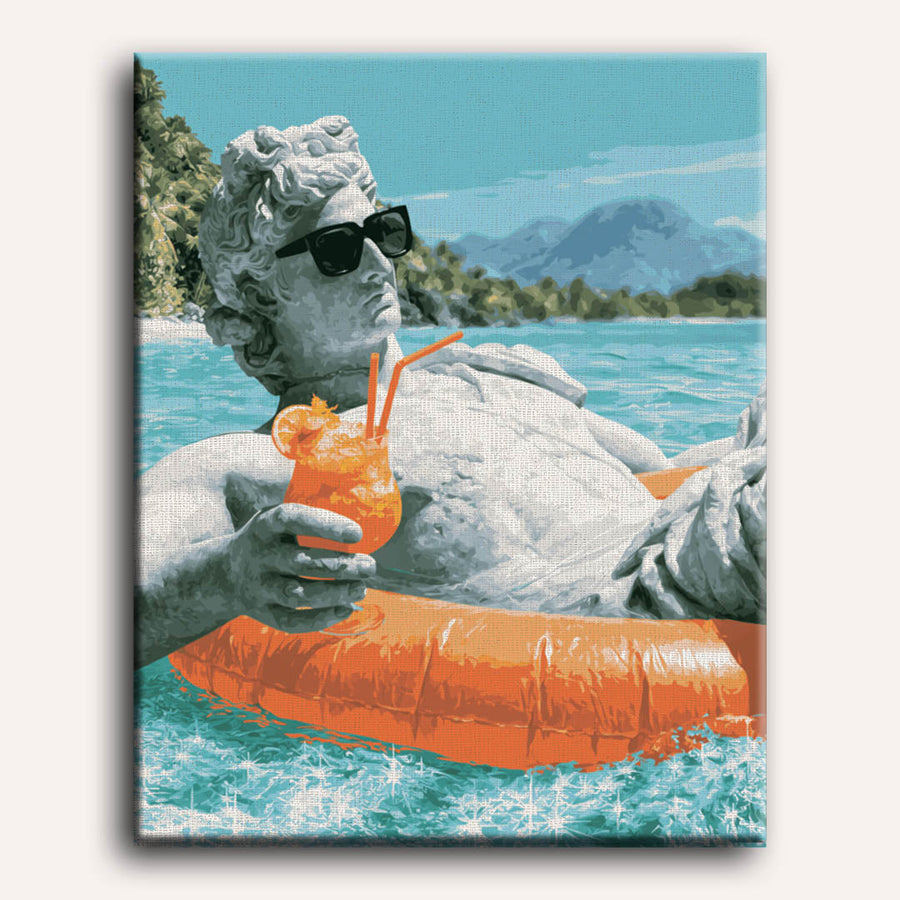 Beachside David | Paint by Numbers