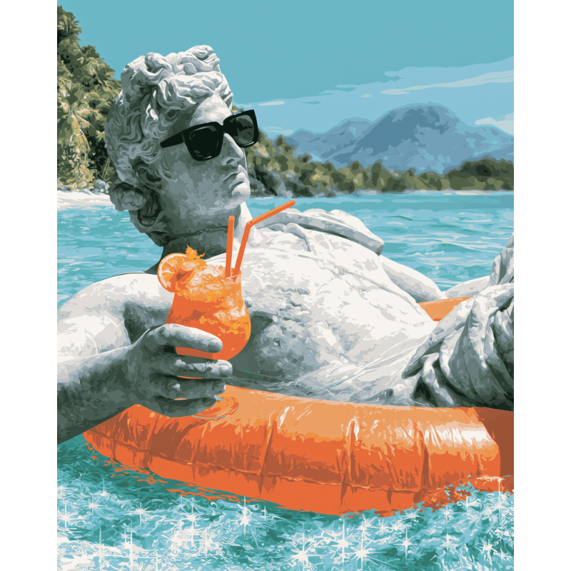 Beachside David | Paint by Numbers