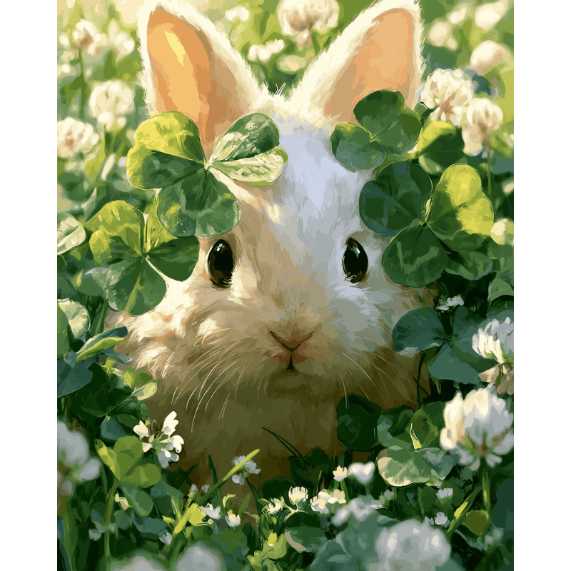 Clover Hideaway | Paint by Numbers