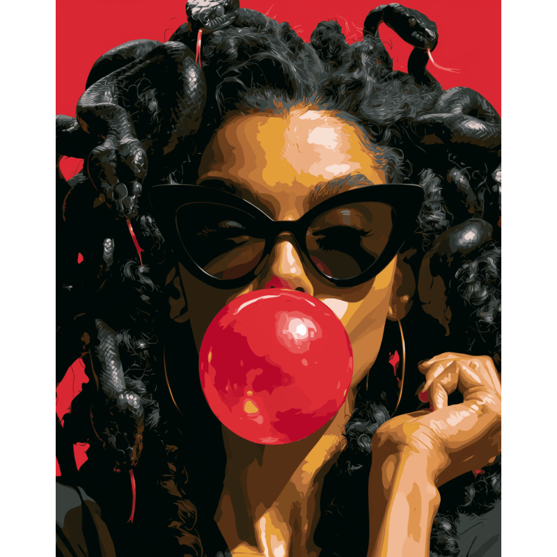 Medusa Chic | Paint by Numbers