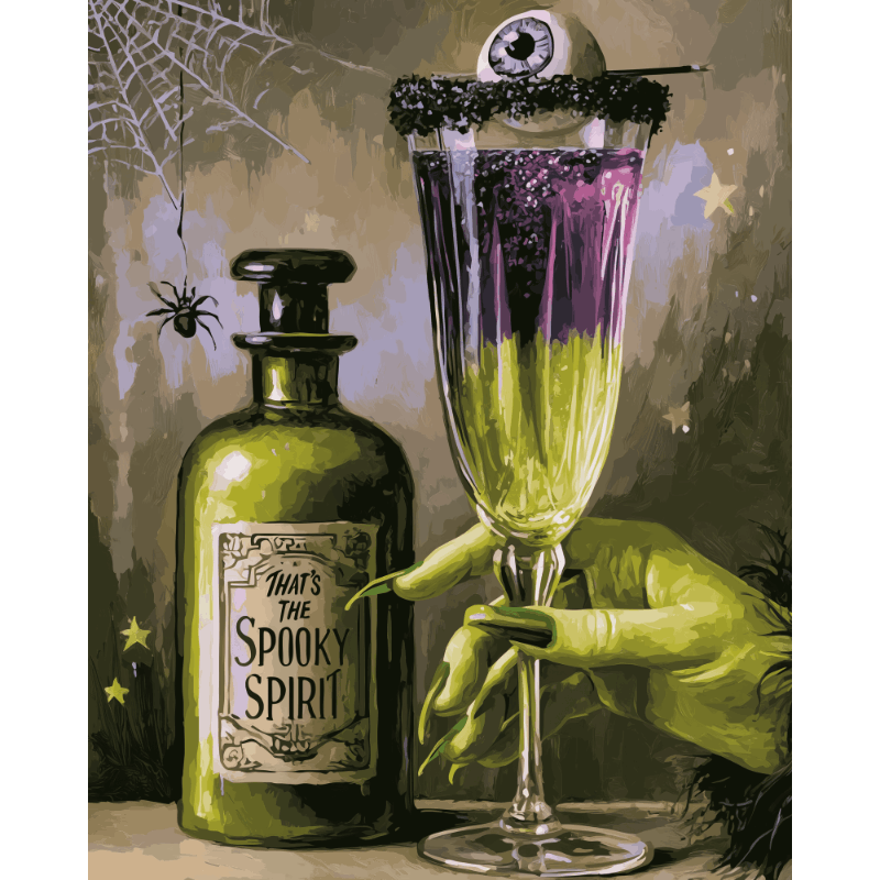 Spooky Spirit | Paint by Numbers