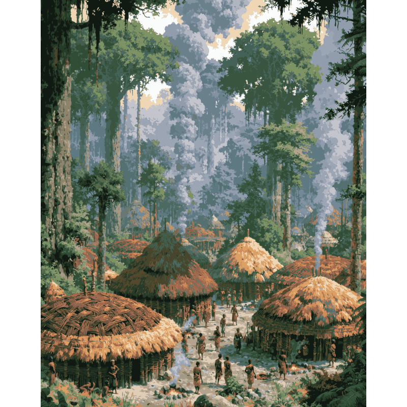 Uganda | Paint by Numbers
