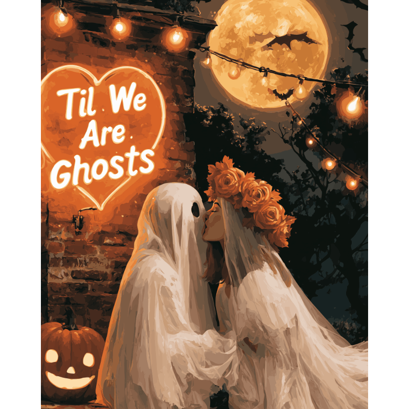 Ghostly Romance | Paint by Numbers