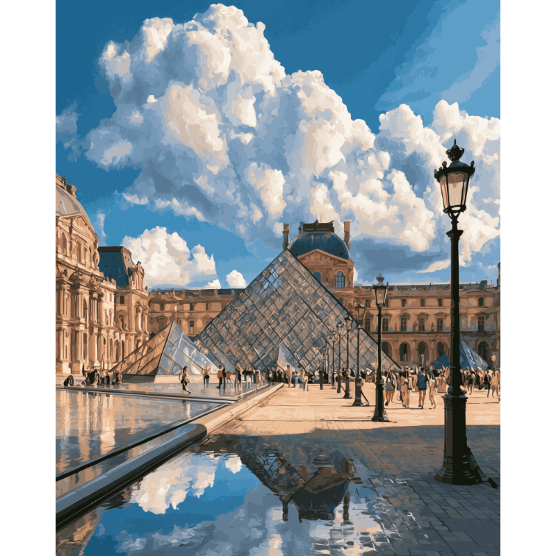 Louvre Moments | Paint by Numbers
