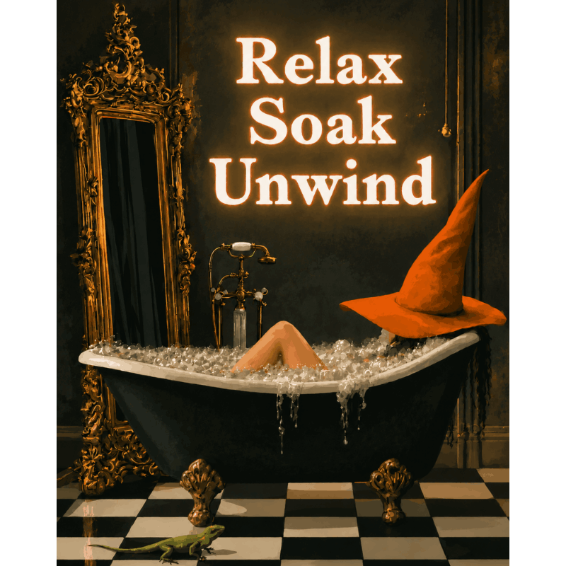 Relax Soak Unwind | Paint by Numbers