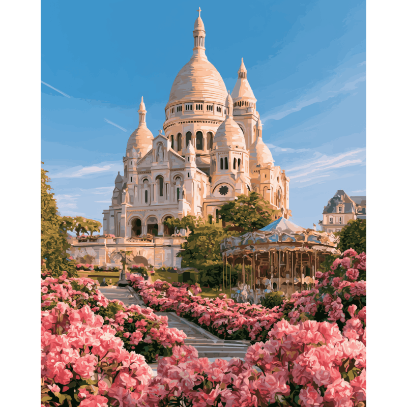 Romantic Paris | Paint by Numbers