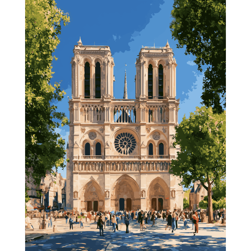 Timeless Paris | Paint by Numbers