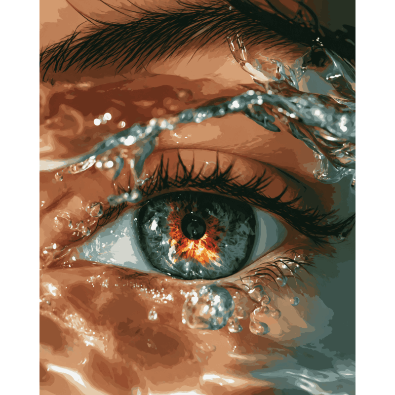 Under The Water Vision | Paint by Numbers