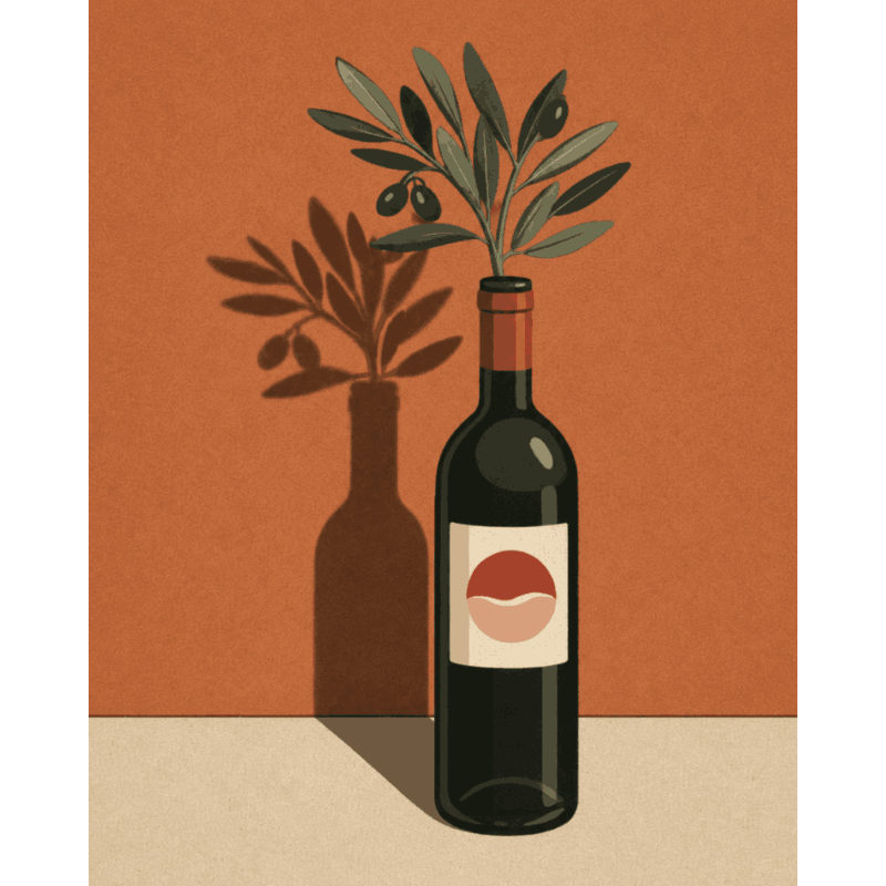 Olives & Glass | Paint by Numbers