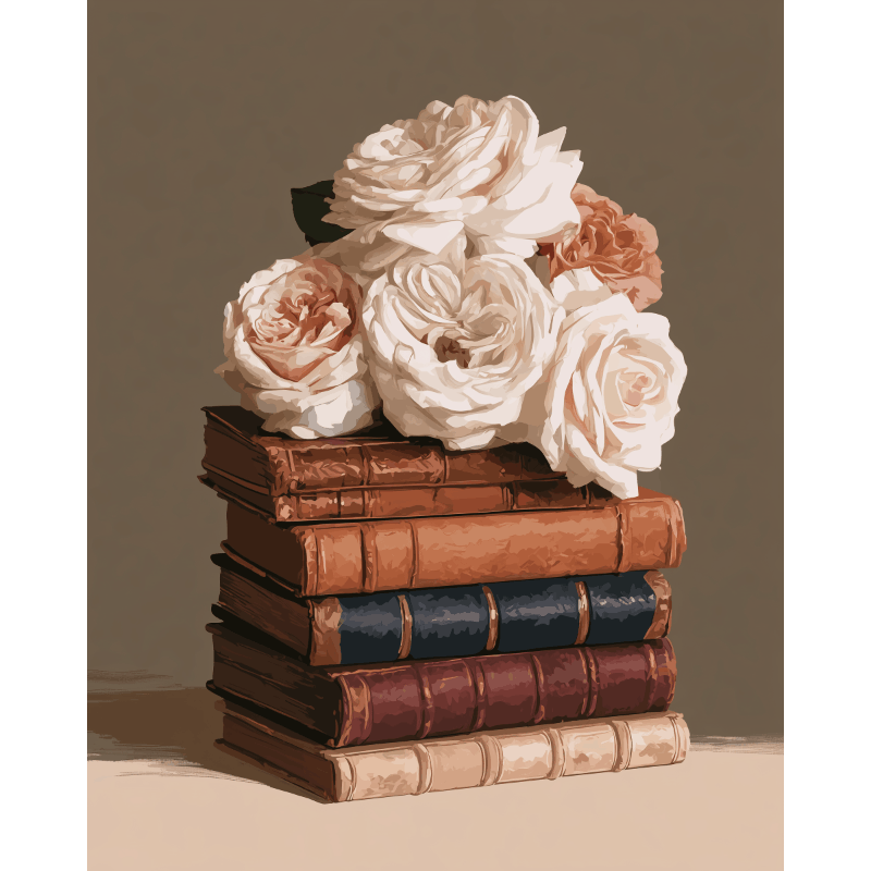 Novel Roses | Paint by Numbers