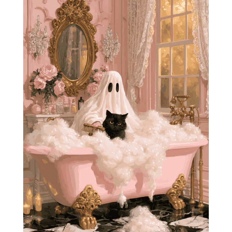 Spooky Soak | Paint by Numbers