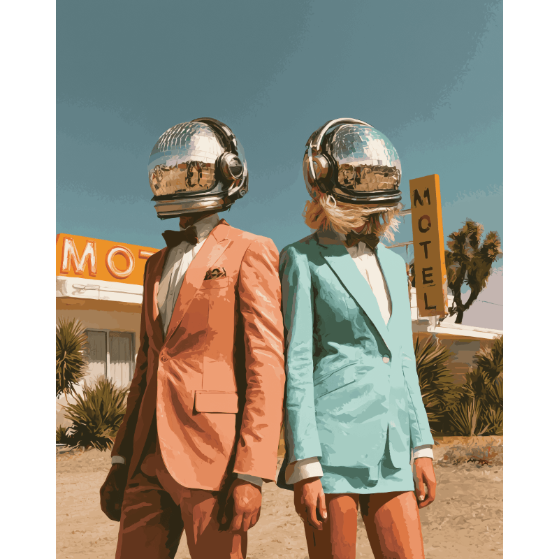 The Last Motel on Earth | Paint by Numbers