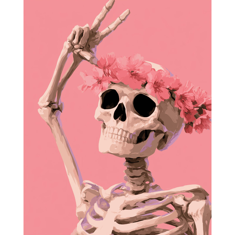 Hippie to the Bone | Paint by Numbers