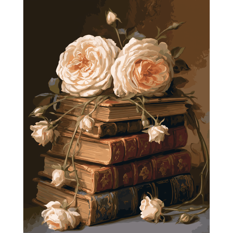Vintage Blooms | Paint by Numbers