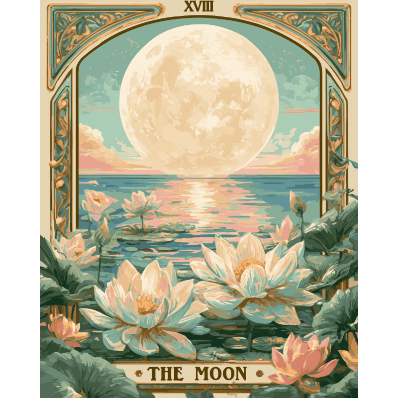 Lunar Tarot | Paint by Numbers