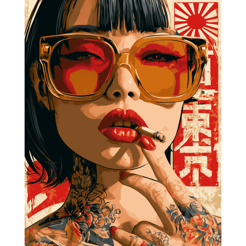Asian Style | Paint by Numbers