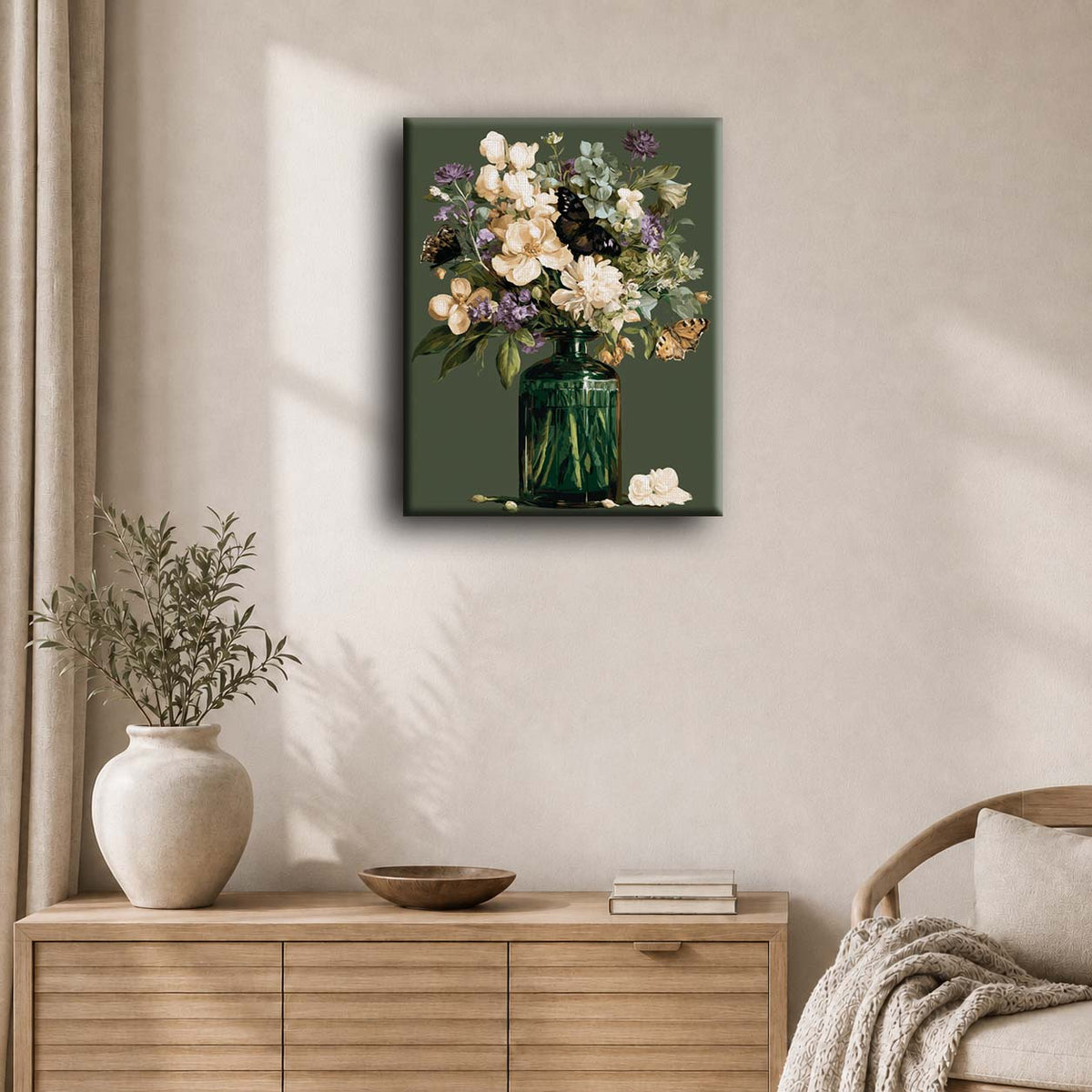 The Emerald Bouquet | Paint by Numbers