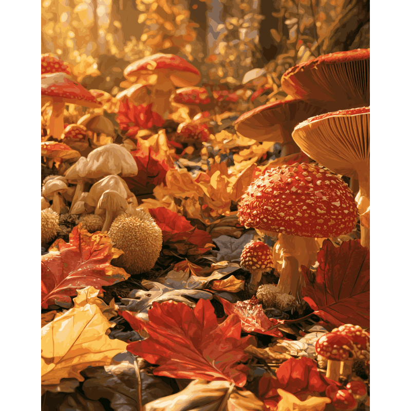 Autumn Forest | Paint by Numbers