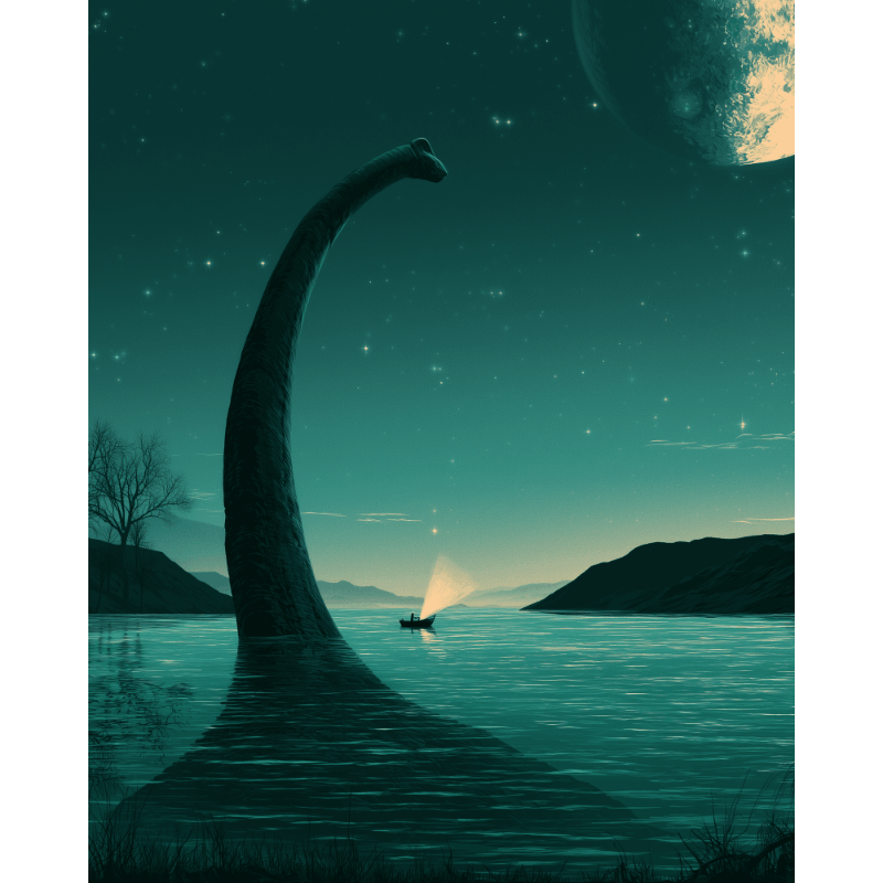 Legend of the Loch | Paint by Numbers