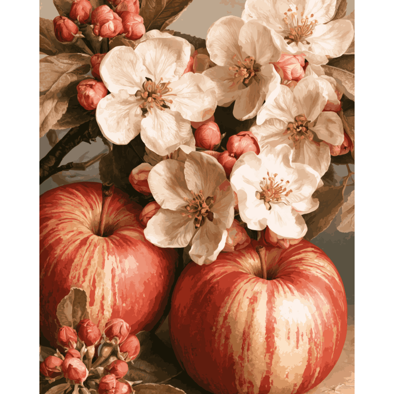 Orchard in Bloom | Paint by Numbers