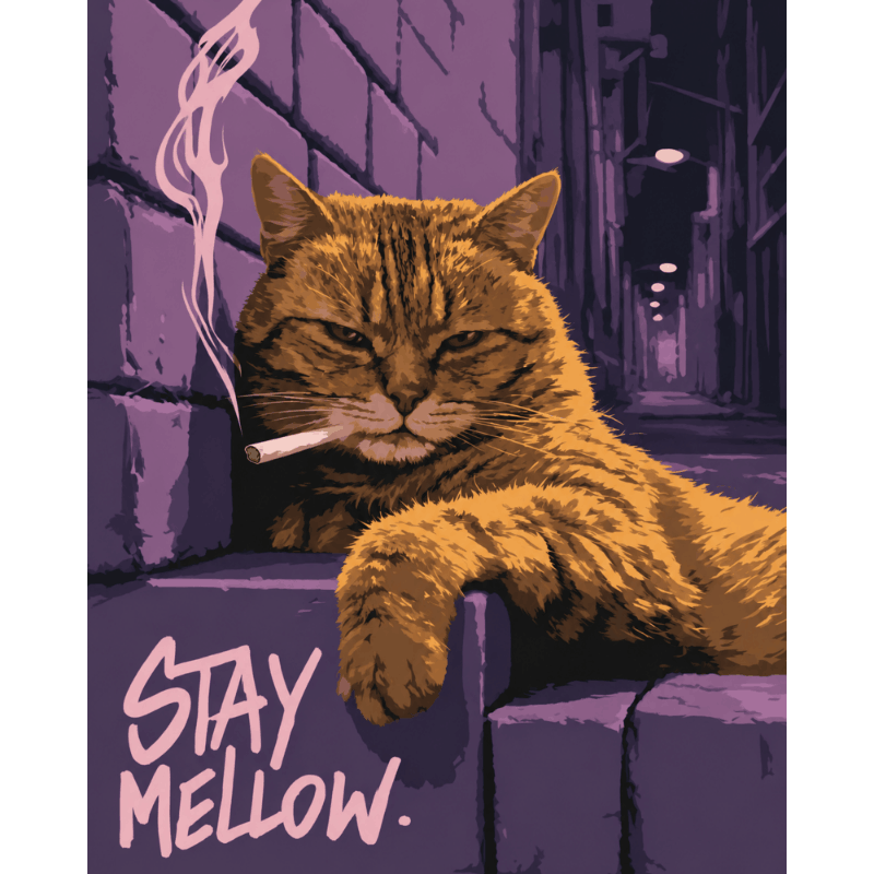 Stay Mellow | Paint by Numbers