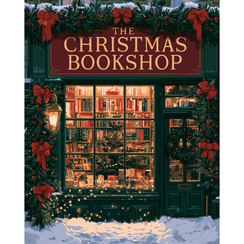 Christmas Library | Paint by Numbers