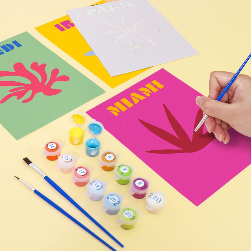 6 Mini Paintings | Coastal Vibes Set