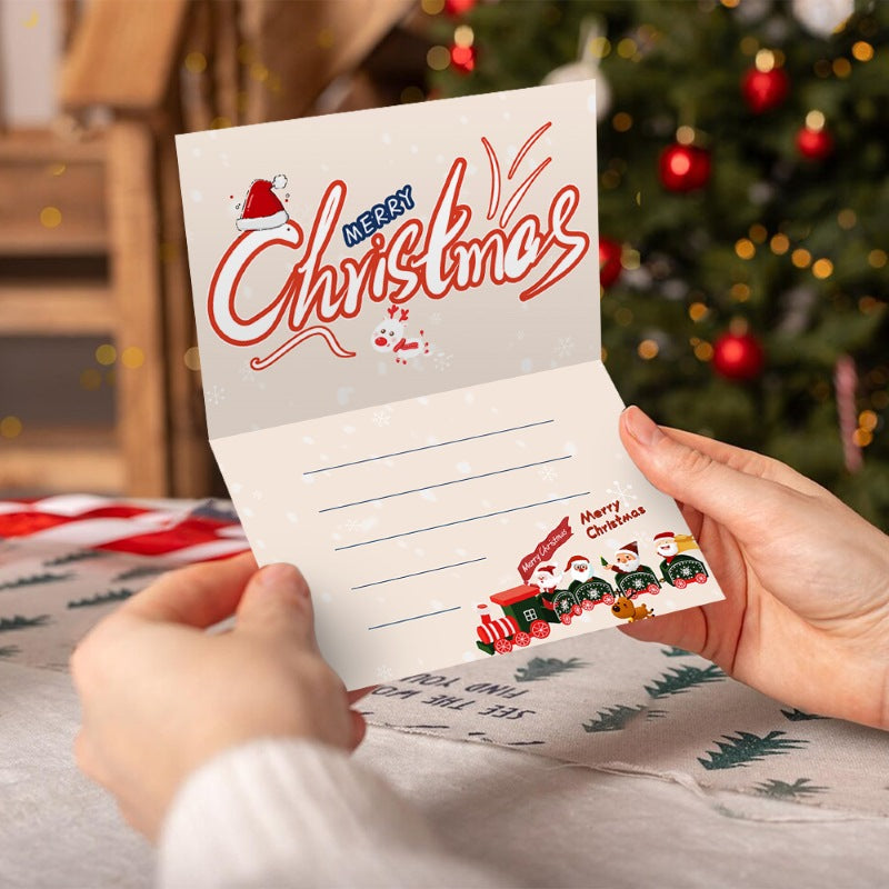 Paint by Numbers Christmas Cards - 6 Pieces