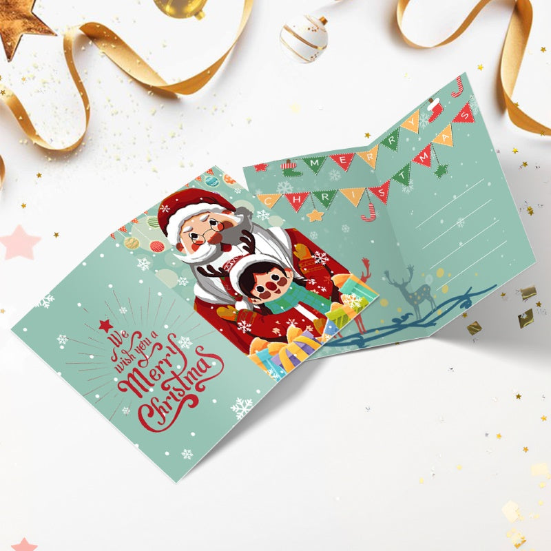 Paint by Numbers Christmas Cards - 6 Pieces