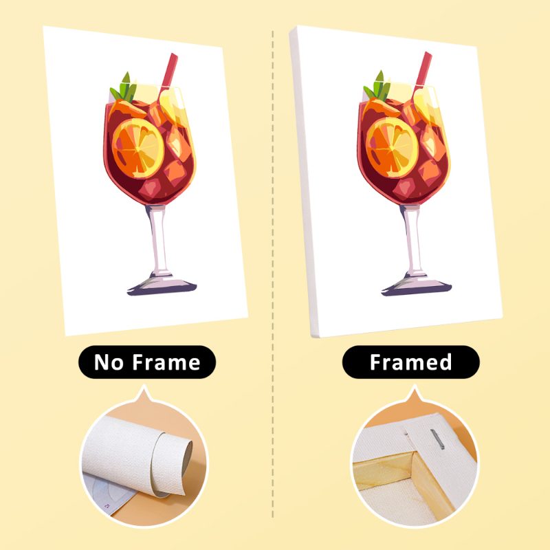 6 Mini Paintings | Summer Cocktail Set