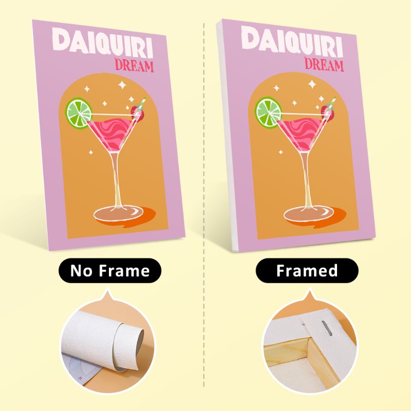 6 Mini Paintings | Sip & Paint Cocktail Set