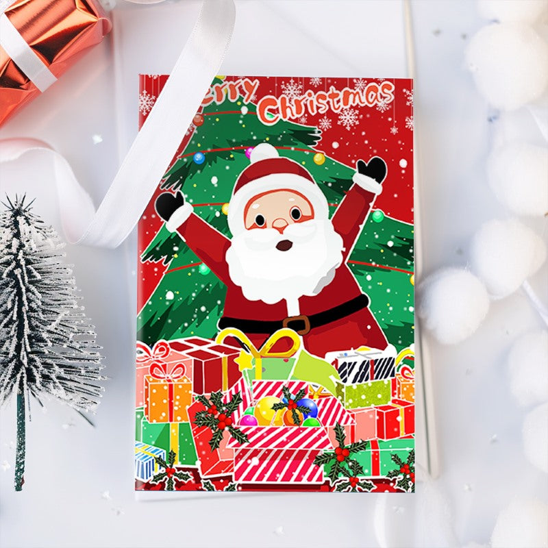 Paint by Numbers Christmas Cards - 6 Pieces