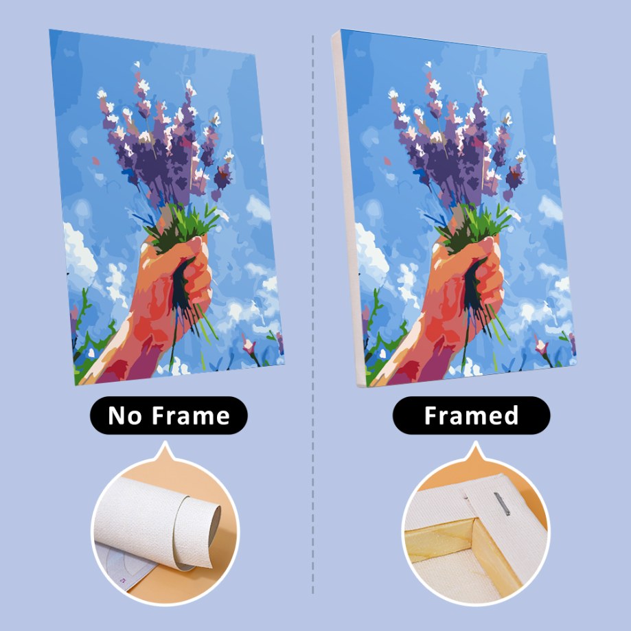 6 Mini Paintings | Bouquets in the Sky Set