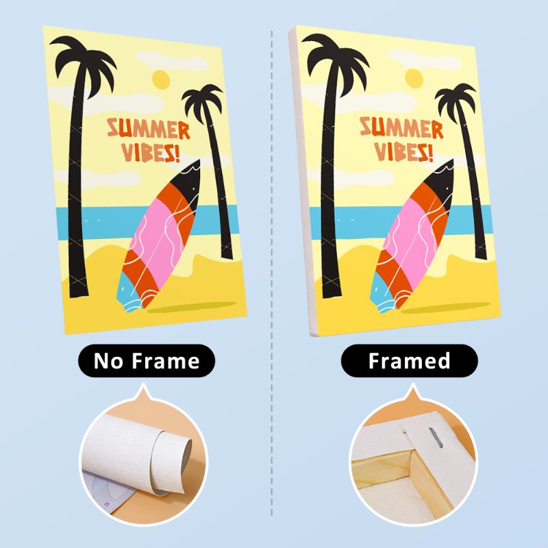 6 Mini Paintings | Summer Set