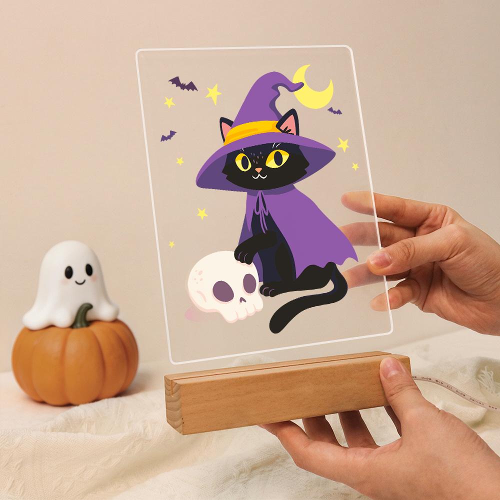 Witchy Cat | Paint by Numbers