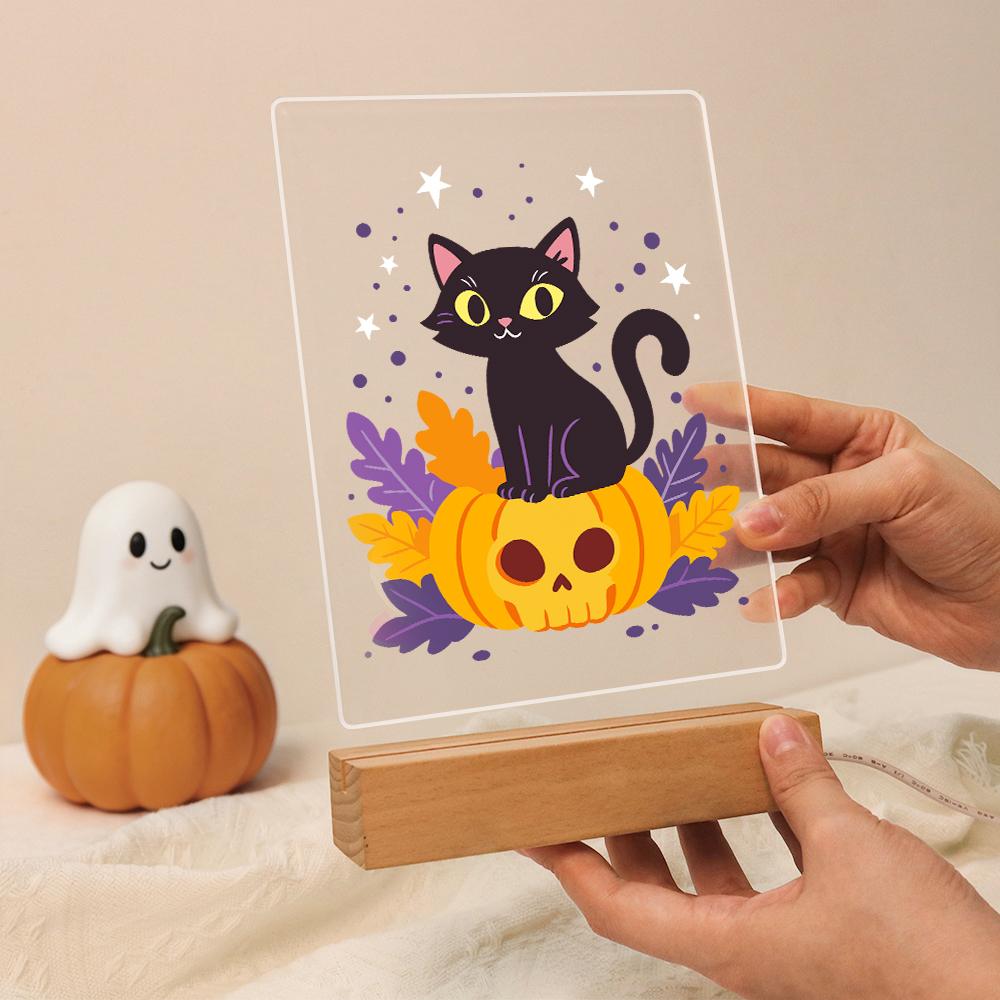 Pumpkin Cat | Paint by Numbers