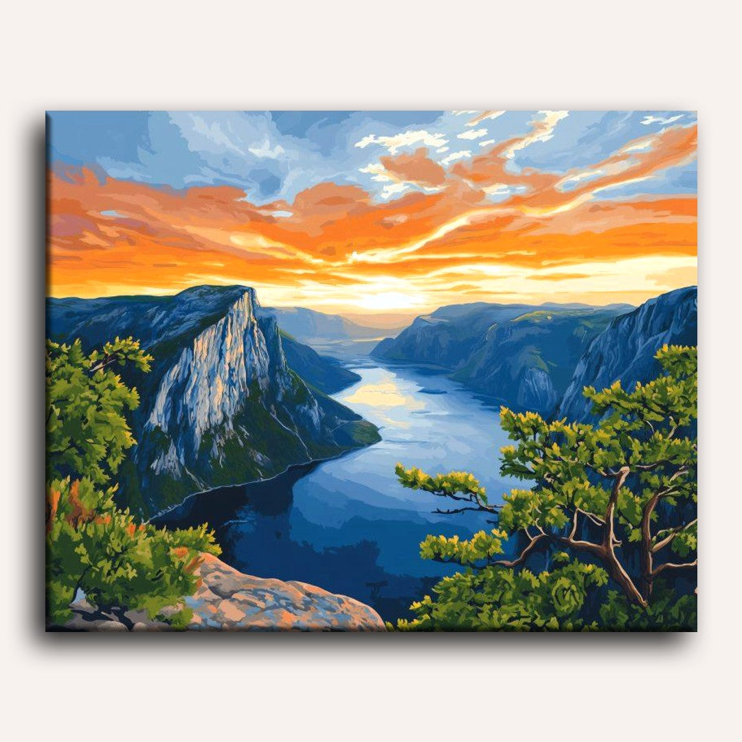 Preikestolen | Paint by Numbers
