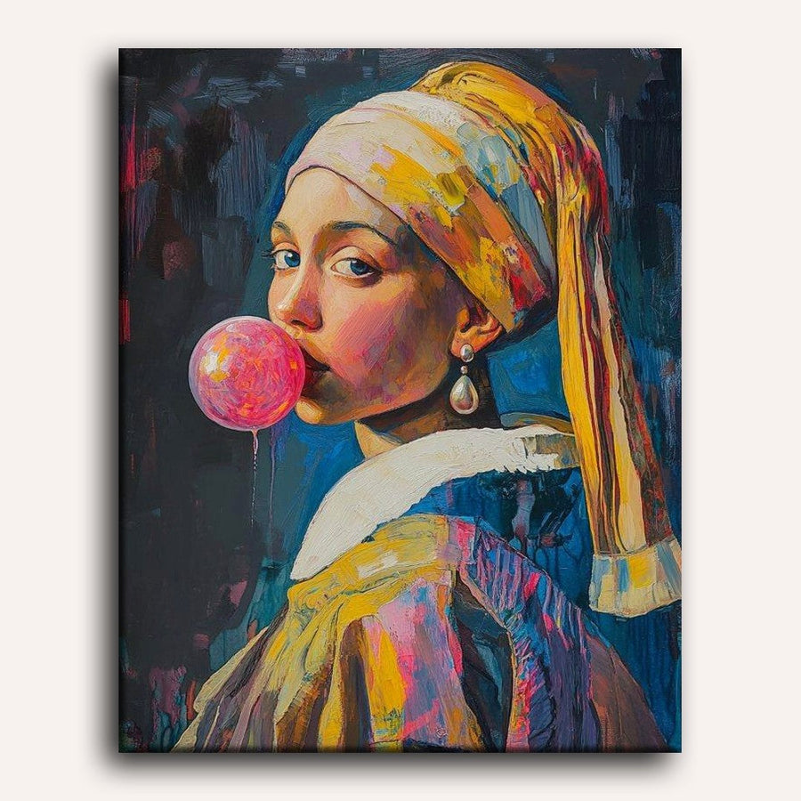 Girl with a Pearl Earring | Paint by Numbers