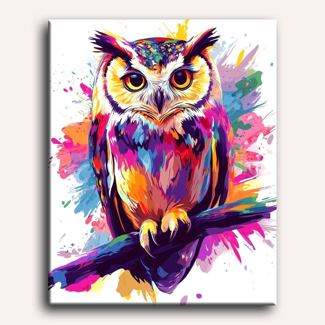 Owl | Paint by Numbers