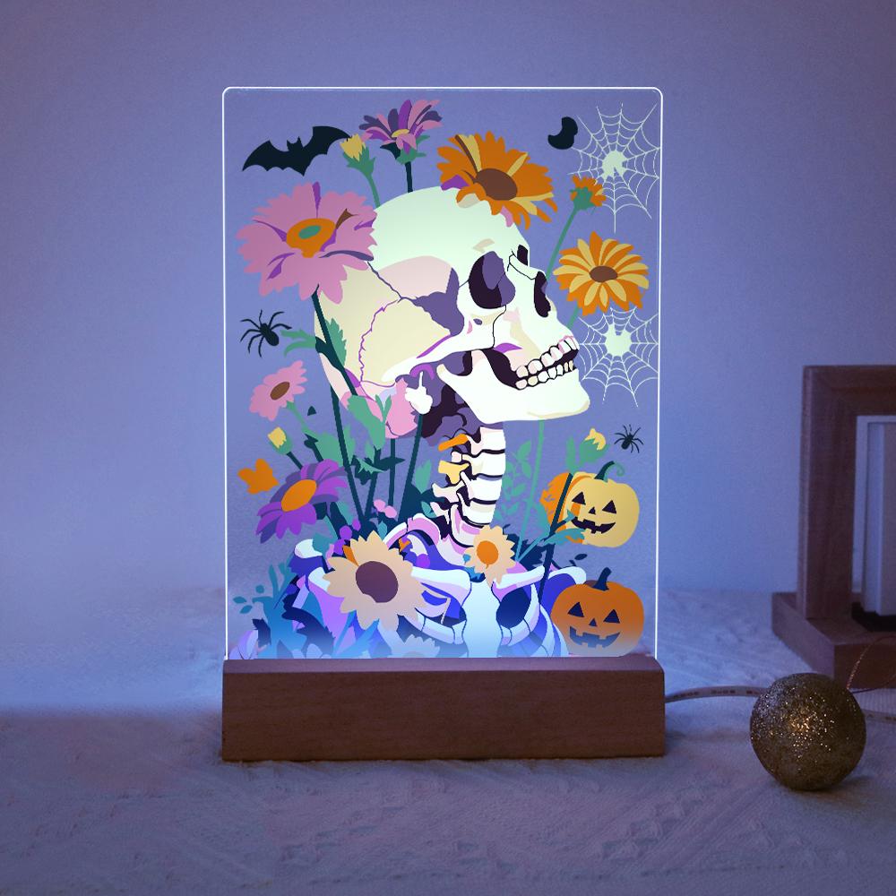 Flower Skull | Paint by Numbers