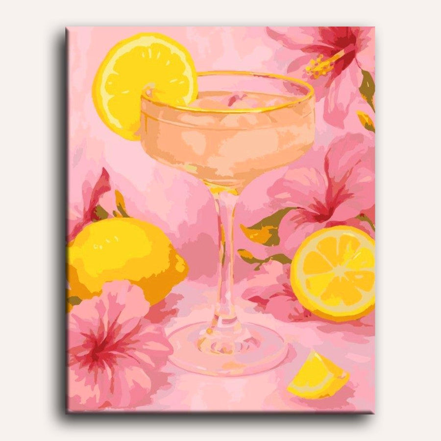 Hawaiian Cocktail | Paint by Numbers