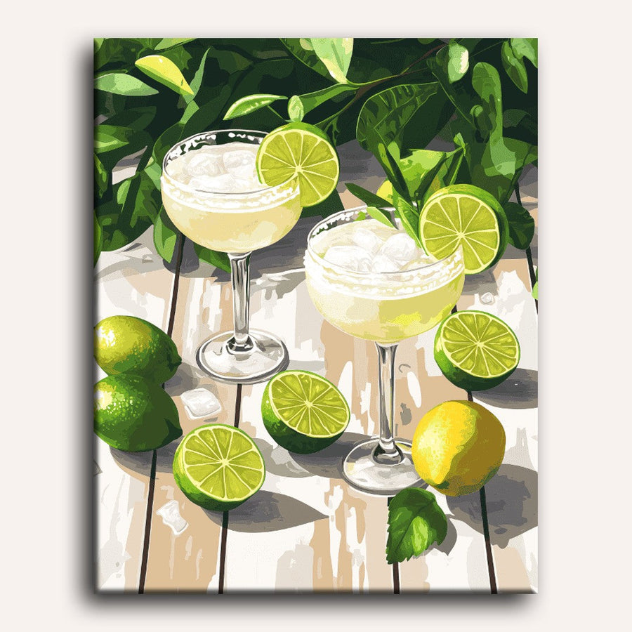Margarita Cocktails | Paint by Numbers