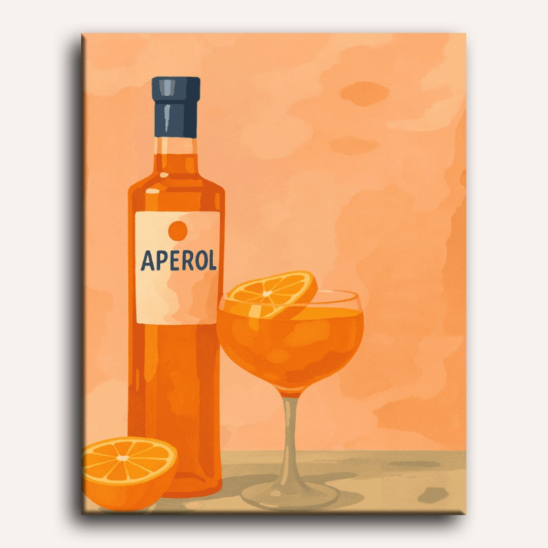 Aperol | Paint by Numbers